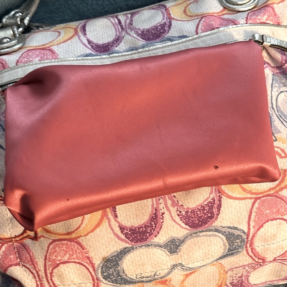 Coach Signature Dream Scribble C Glam Tote - Picture 8 of 11